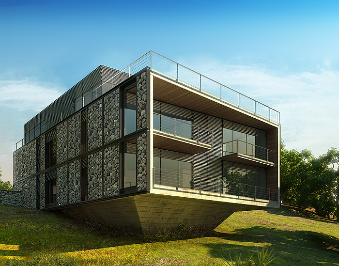 Architecture houses